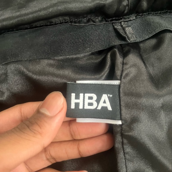 Small Hood by air S/S 2015 leather jacket with embossed letters
Barely worn - Picture 7 of 7